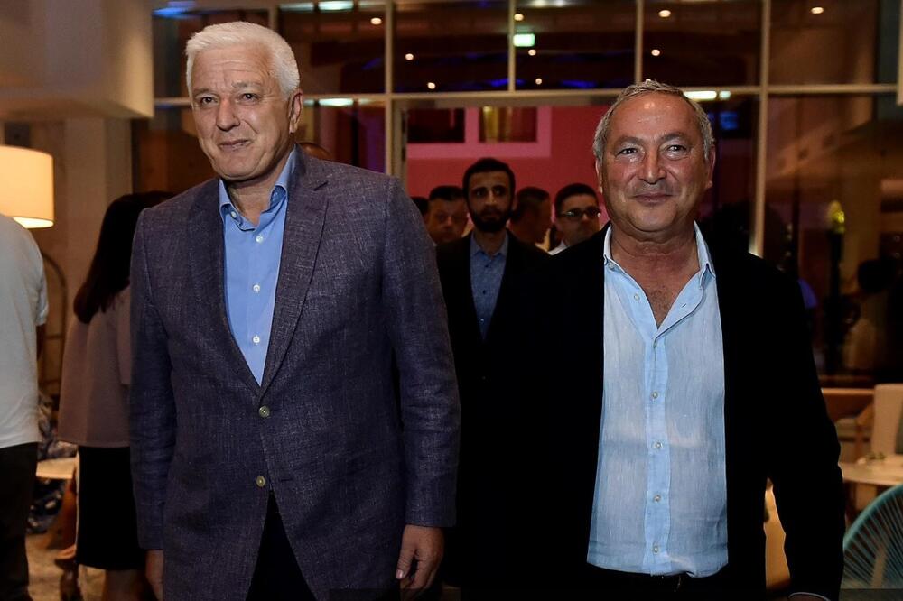 Marković i Saviris (arhiva), Foto: Twitter/gov.me