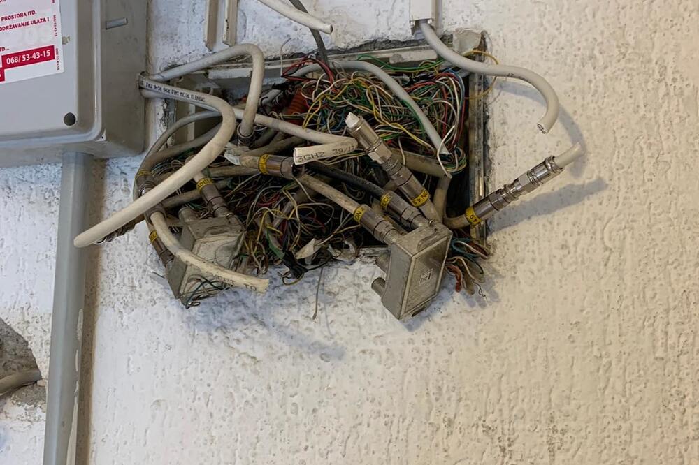 Kablovi tri puta kidani za nekoliko dana, Foto: Čitalac reporter