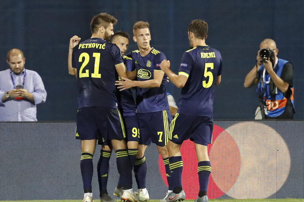 Fudbaleri Dinama, Foto: AP