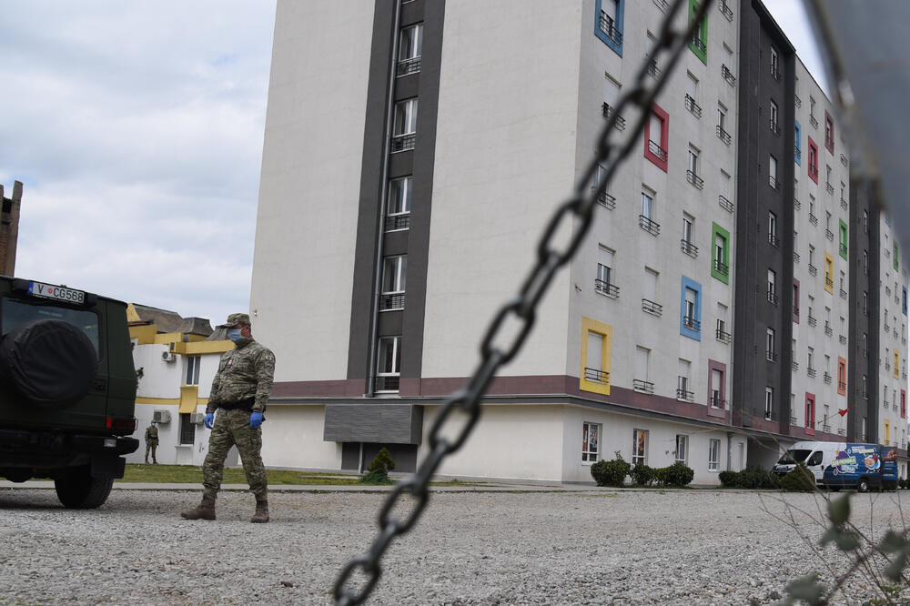 Karantin u Studentskom domu u Podgorici, Foto: Savo Prelević