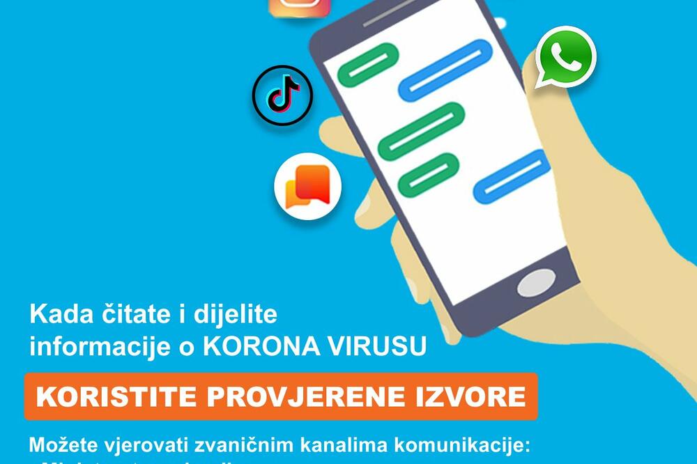 UNICEF Crna Gora-koristi pouzdane informacije, Foto: Twitter