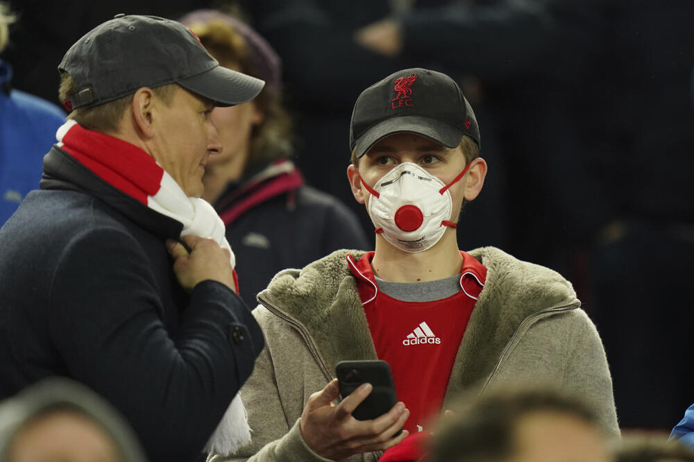 Navijači Atletika na Enfildu, Foto: AP