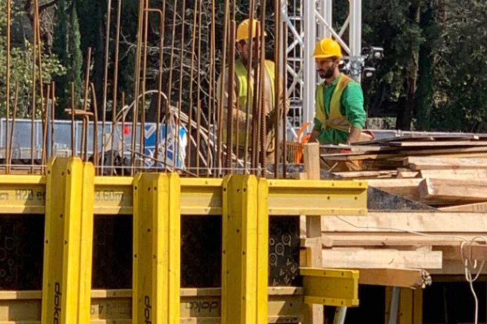 Detalj sa gradilišta, Foto: GP URA Budva