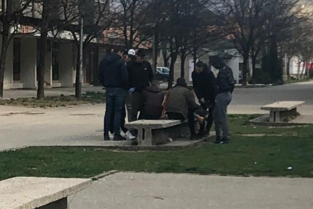 Prekršili mjeru, Foto: Twitter/Uprava policije