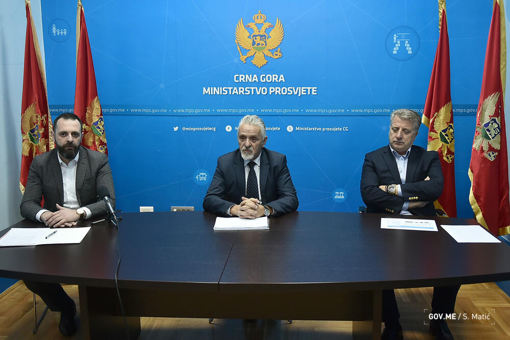 Vukčević, Rajković i Pićurić, Foto: Vlada Crne Gore