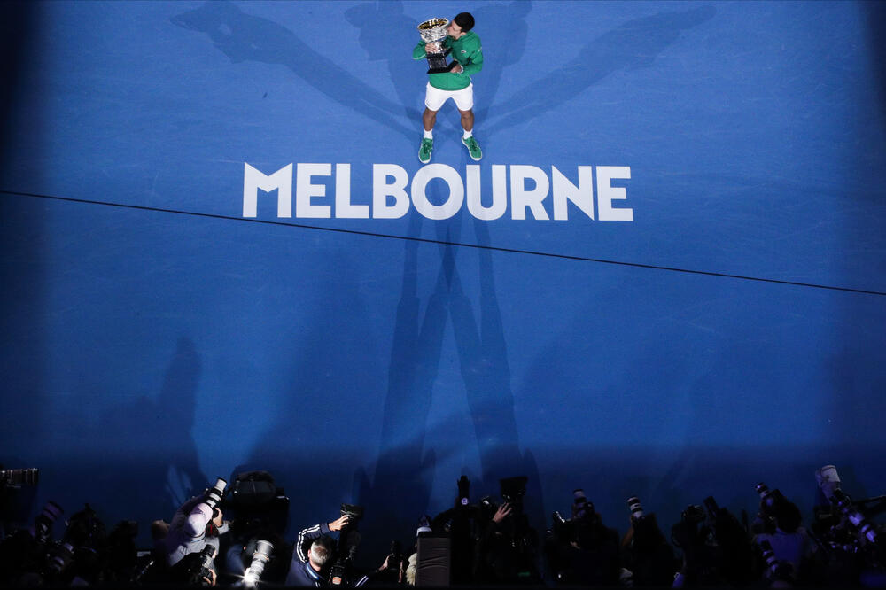 Novak Đoković je osvojio Australijan open ove godine, Foto: Beta/AP