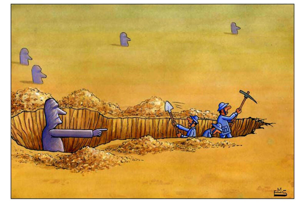 Makhmud Eshonkulov, Uzbekistan, Foto: Irancartoon.com