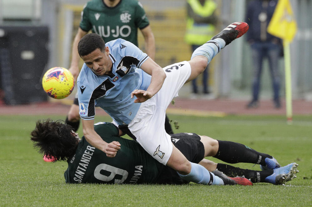 Sa meča Lacio - Inter, Foto: AP