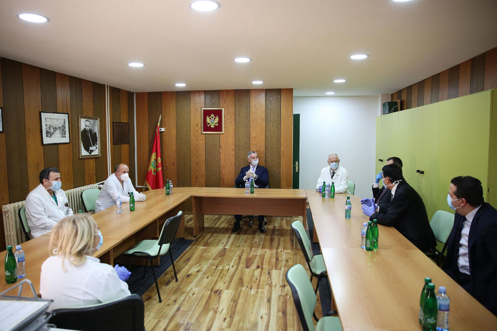 Đukanović u Beranama, Foto: Kabinet predsjednika Crne Gore