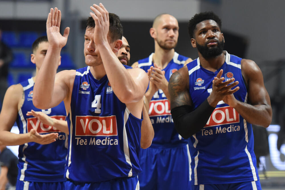 Košarkaši Budućnost Volija, Foto: Savo Prelević