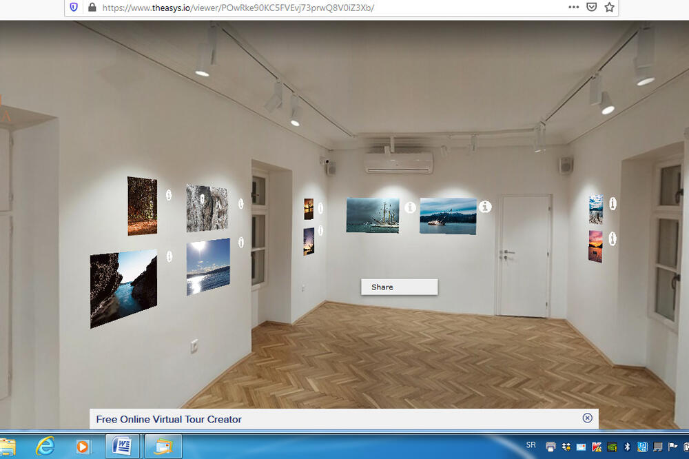 Izložba virtuelnim putem, Foto: Privatna arhiva