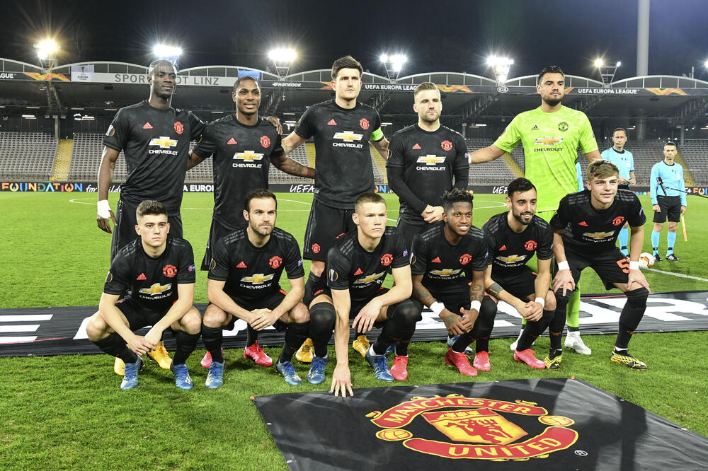 Igrači Mančester junajteda, Foto: Beta/AP