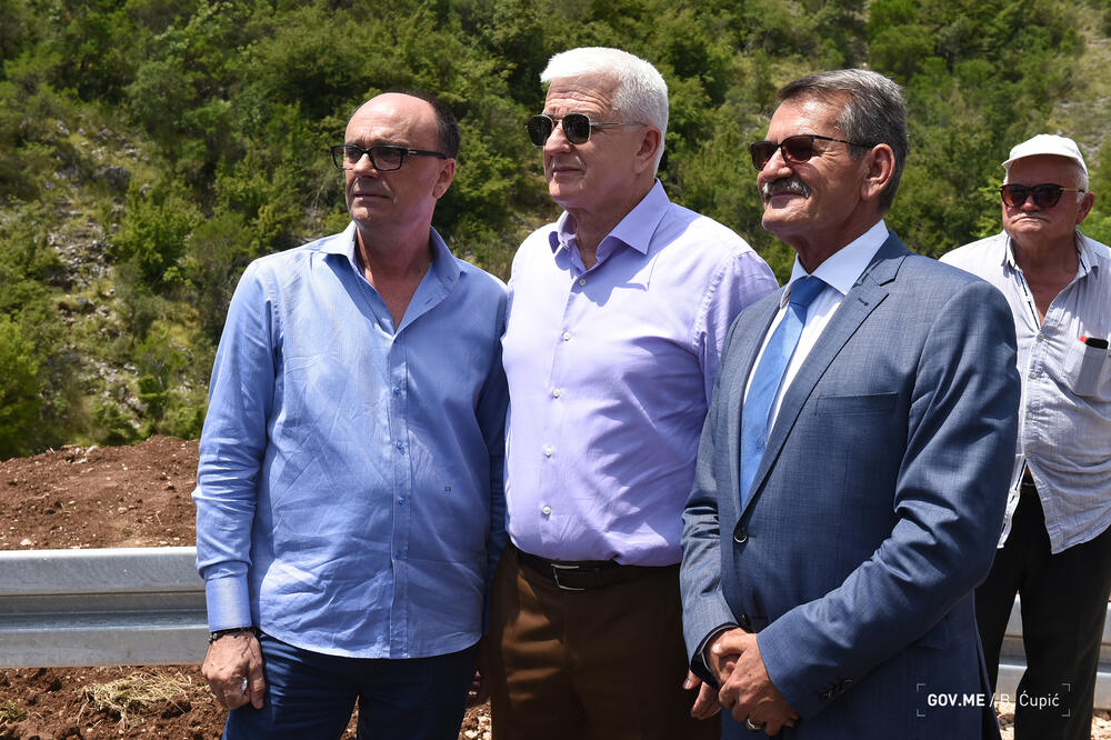 Marković (u sredini), Foto: Vlada Crne Gore