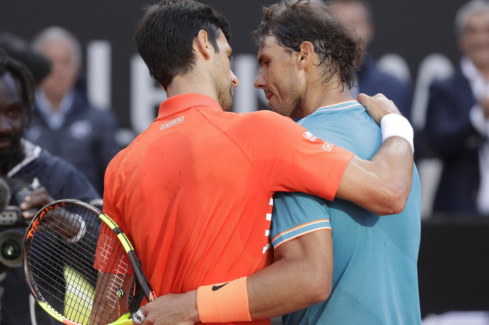 Đoković i Nadal, Foto: AP