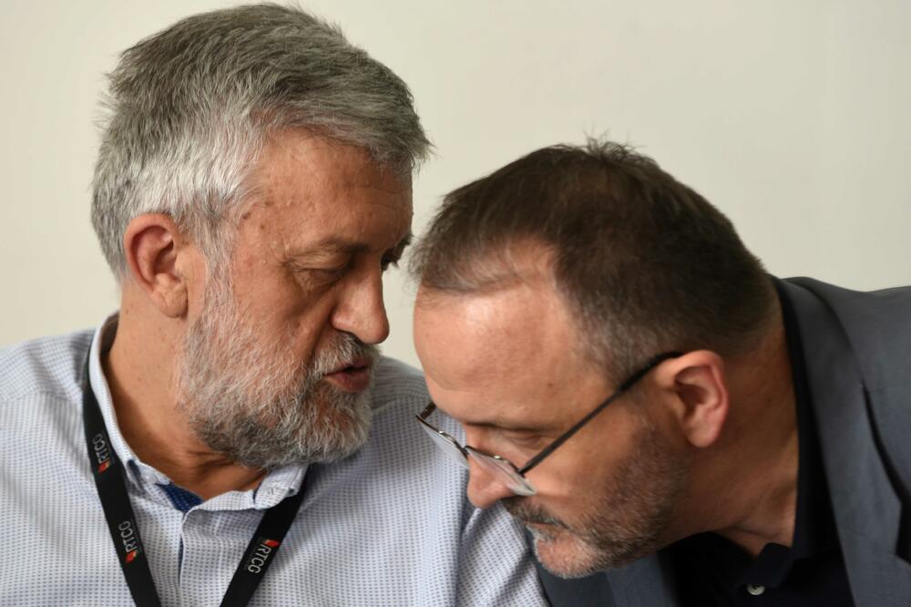 “Poštedite nas...”: Šundić i Đurđić, Foto: Boris Pejović