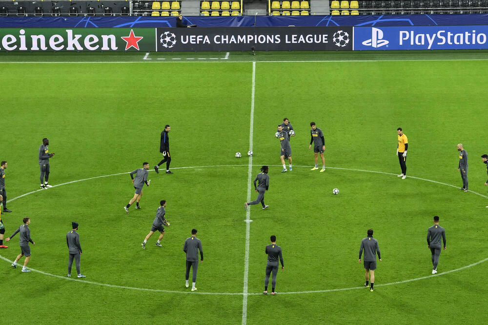 Fudbaleri Intera, Foto: AP