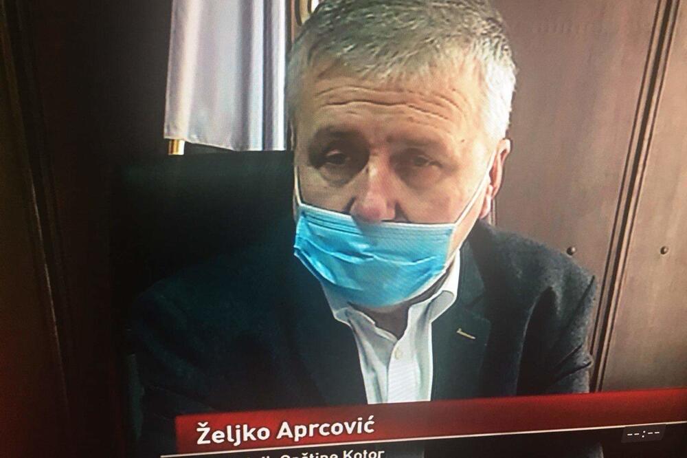 Bilo je problema u radu službi: Aprcović, Foto: Printscreen