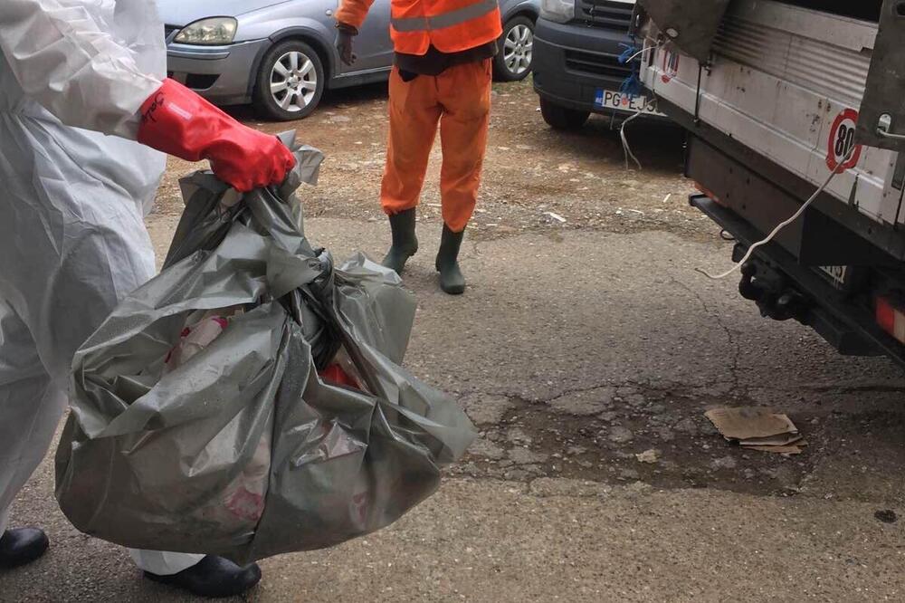 Podgorički komunalci na poslu, Foto: Privatna arhiva