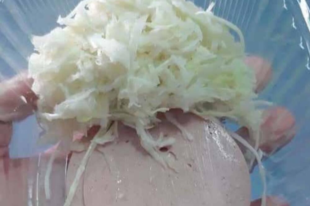 Budvanin tvrdi da je ovo sinoćnja večera, Foto: Privatna arhiva