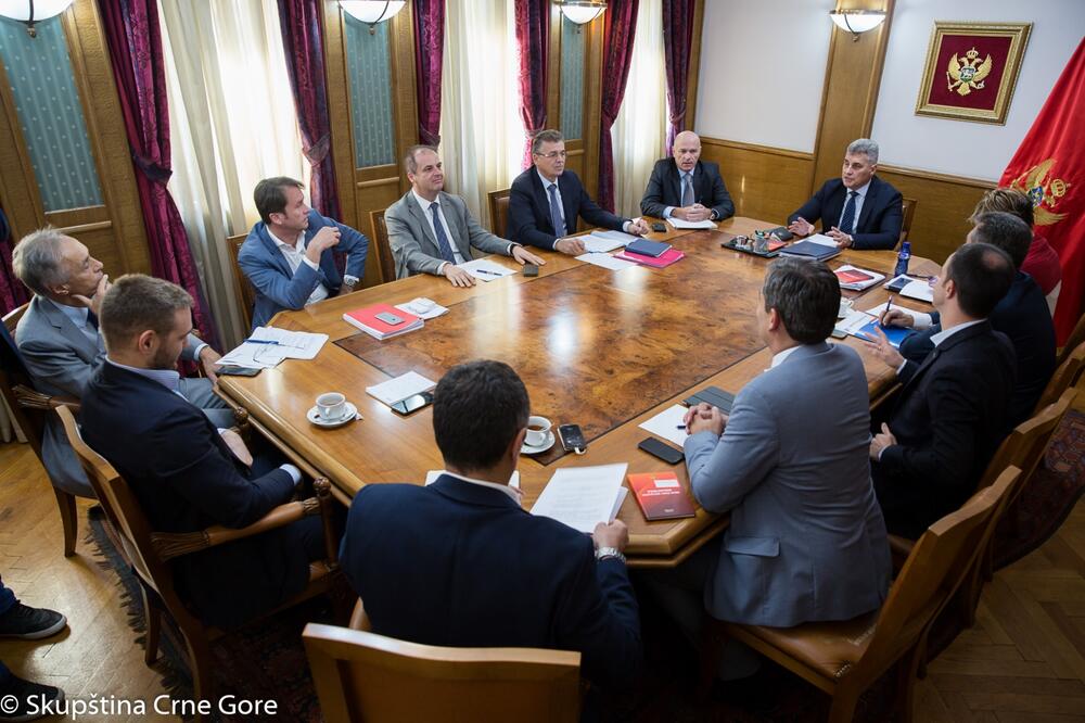 Sa jedne od ranijih sjednica Kolegijuma predsjednika Skupštine, Foto: Skupština
