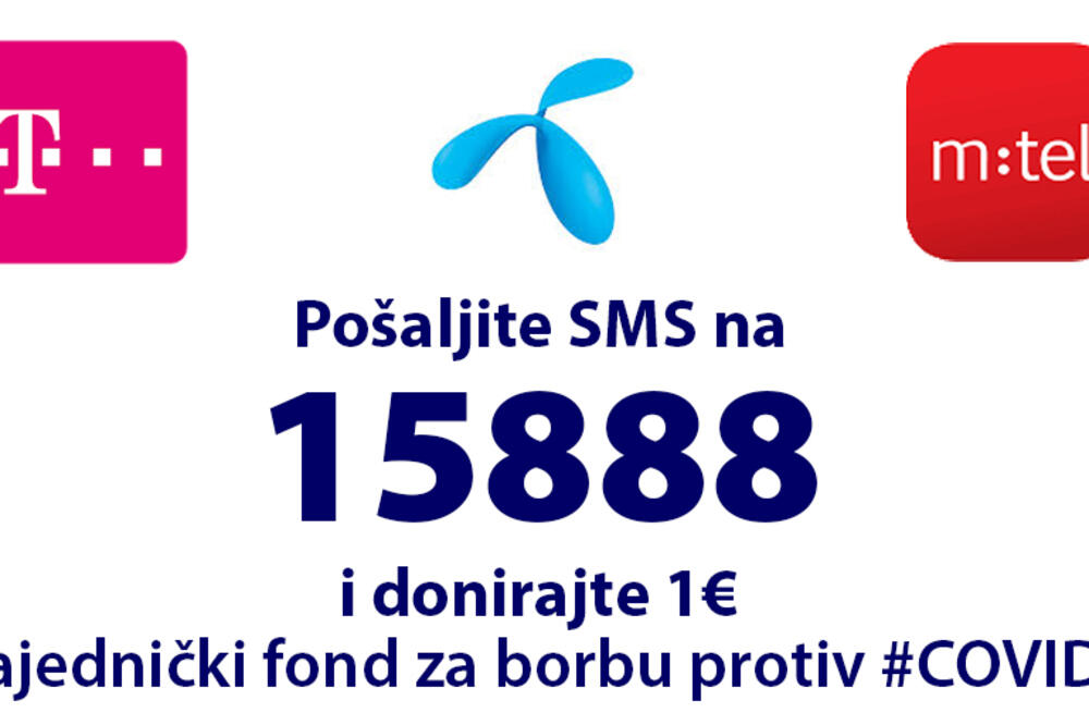 SMS donacija, Foto: Vlada Crne Gore