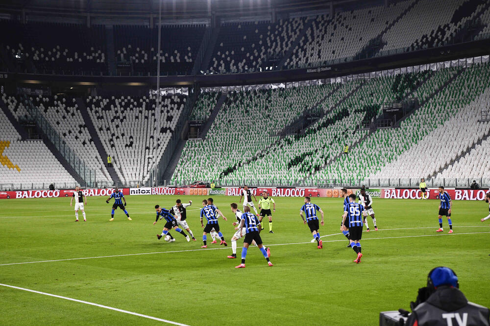 Sa meča Juventus - Inter, Foto: AP