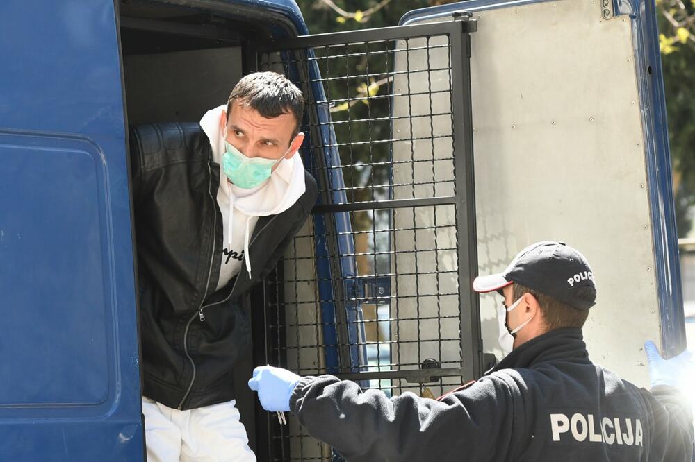 Privođenje u ODT, Foto: Savo Prelević