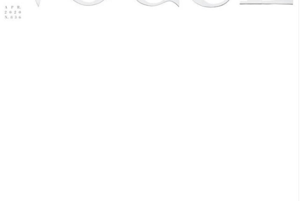 Naslovna strana italijanskog izdanja časopisa Vogue, Foto: Instagram