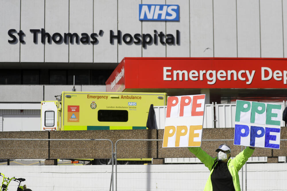 Londonska bolnica Sent Tomas, Foto: AP