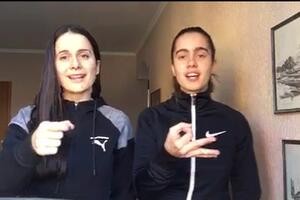 VIDEO Svetlana i Leonora prihvatile izazov: "Do pobjede" i na...