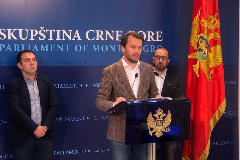 Konjević govori na konferenciji, Foto: SDP