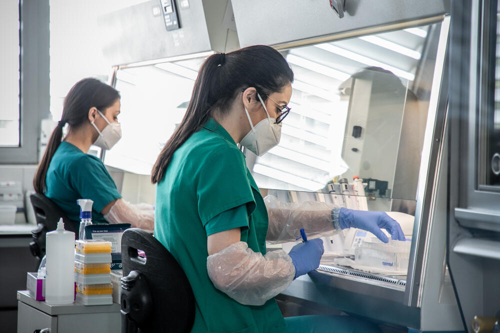 Iz laboratorije IJZ-a, Foto: PR Centar