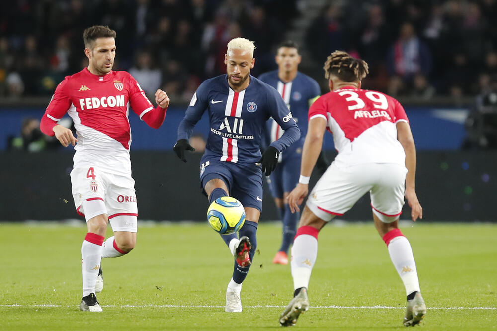 Nejmar na meču sa Monakom, Foto: Francois Mori