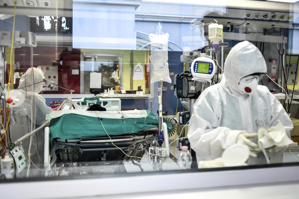 Detalj iz bolnice u Milanu, Foto: AP