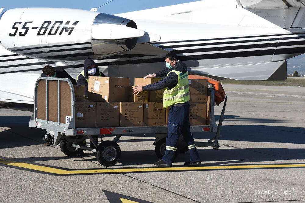 Oprema koju je donirao Rastoder, Foto: Vlada Crne Gore