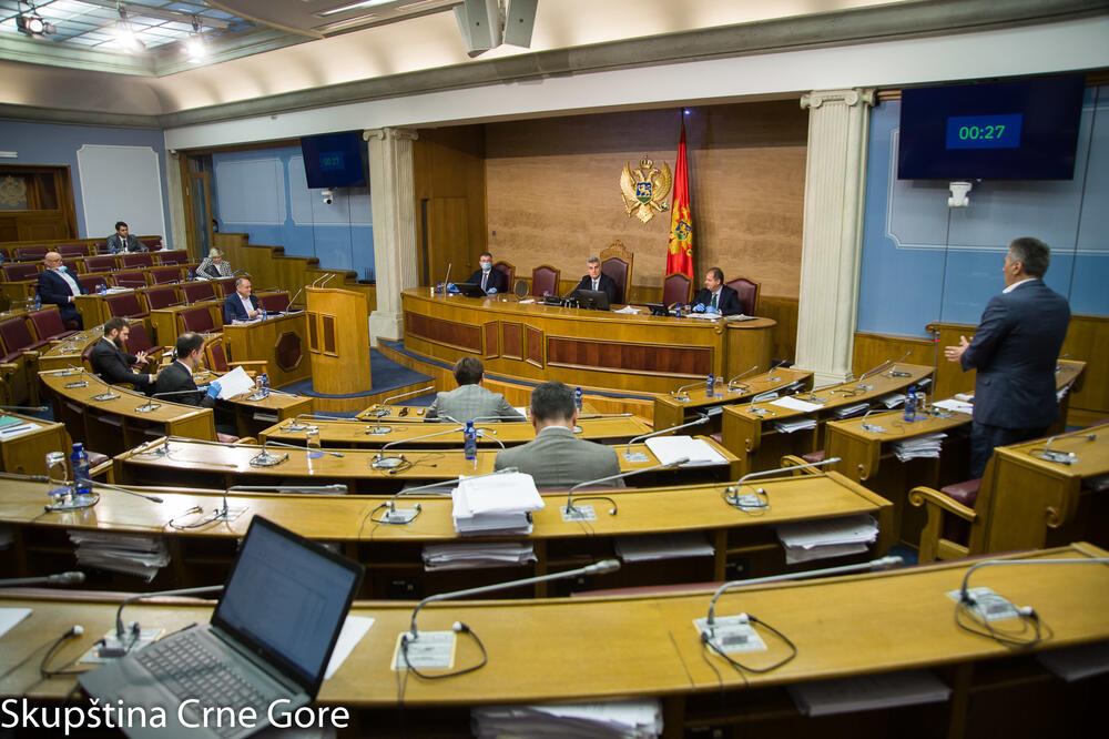 Završene konsultacije Vlade o predlogu mjera: Sa jučerašnjeg sastanka u parlamentu, Foto: Skupština Crne Gore