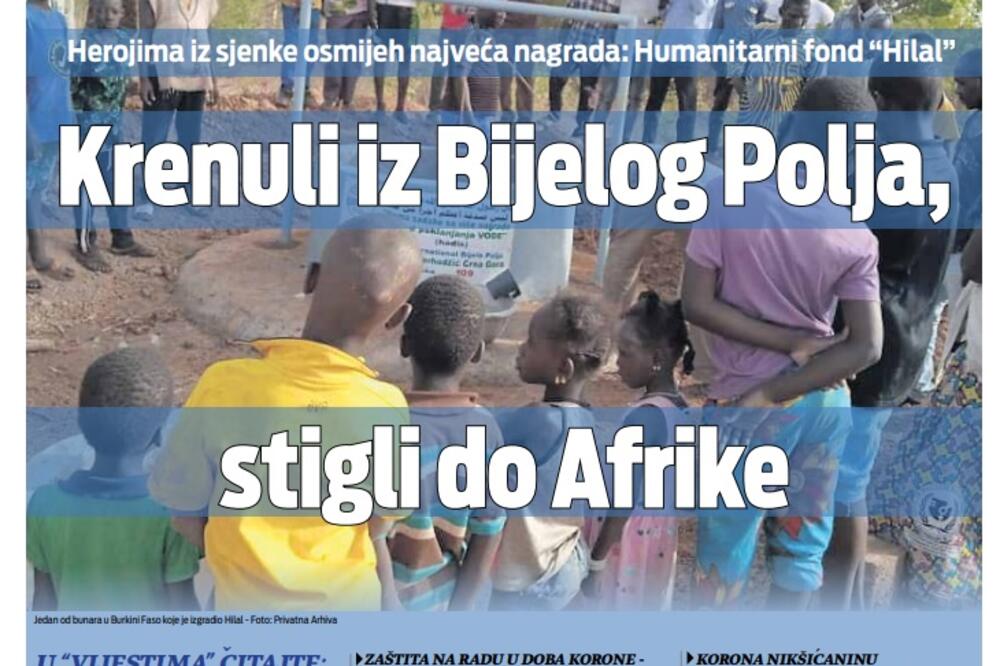 Naslovna strana prazničnog trobroja, Foto: Vijesti