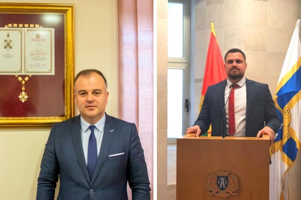 Katić i Samardžić, Foto: Opština Herceg Novi