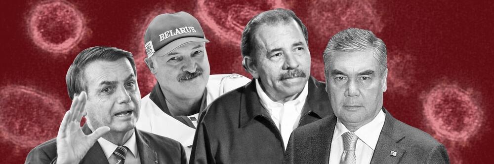 Žair Bolsonaro, Aleksandar Lukašenko, Danijel Ortega i Gurbanguli Berdimuhamedov, Foto: Ft.com