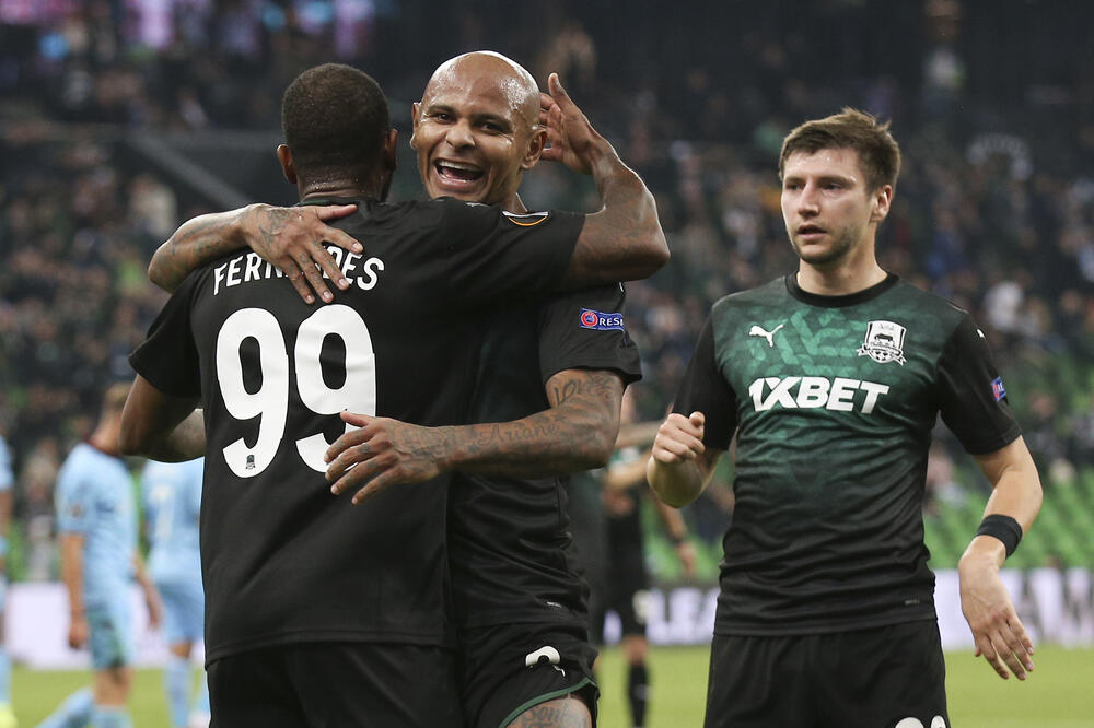 Fudbaleri Krasnodara, Foto: AP