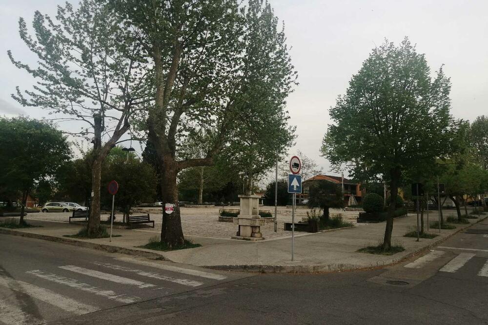 Danilovgrad tokom zabrane kretanja nedjeljom, Foto: Jelena Jovanović