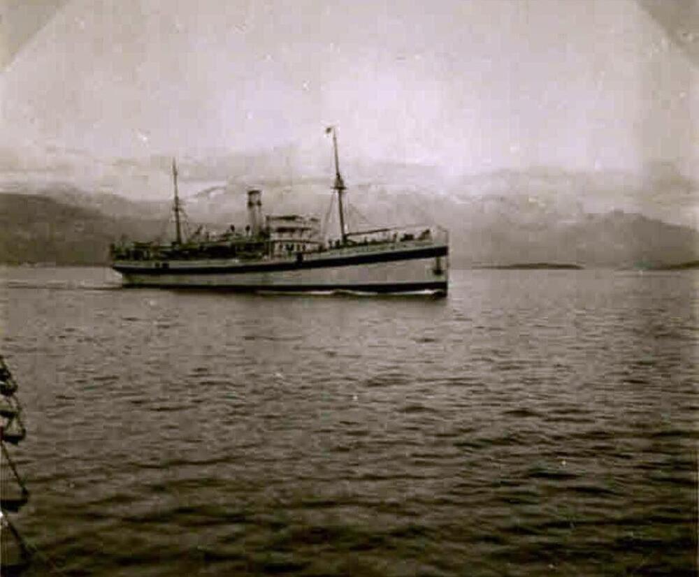 Bolnički brod Tirol u Boki, Foto: Privatna arhiva