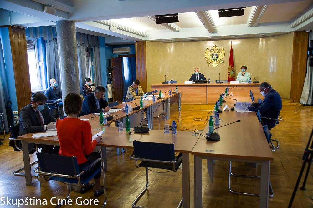Sa sjednice Administrativnog odbora, Foto: Skupština Crne Gore