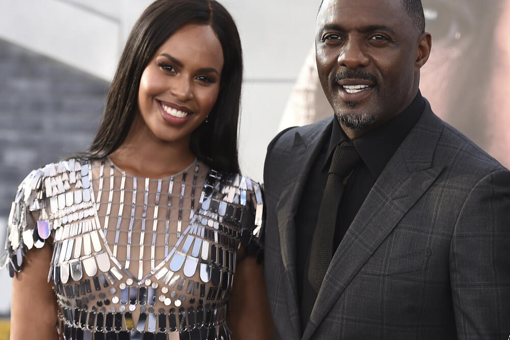 Idris Elba sa suprugom Sabrinom, Foto: Jordan Strauss/AP