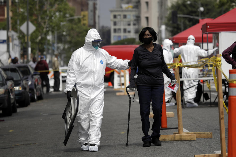 Detalj iz Los Anđelesa u Kaliforniji, Foto: BETA/AP