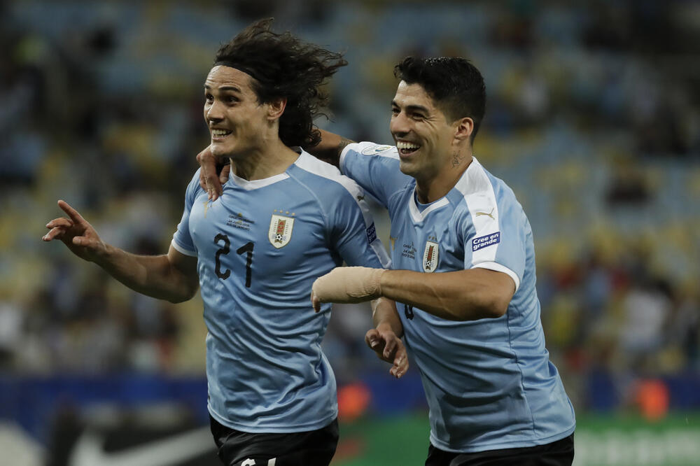 Edinson Kavani i Luis Suares, Foto: Beta/AP