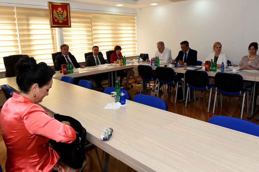 Detalj sa sjednice Sudskog savjeta iz 2019. godine, Foto: Savo Prelević