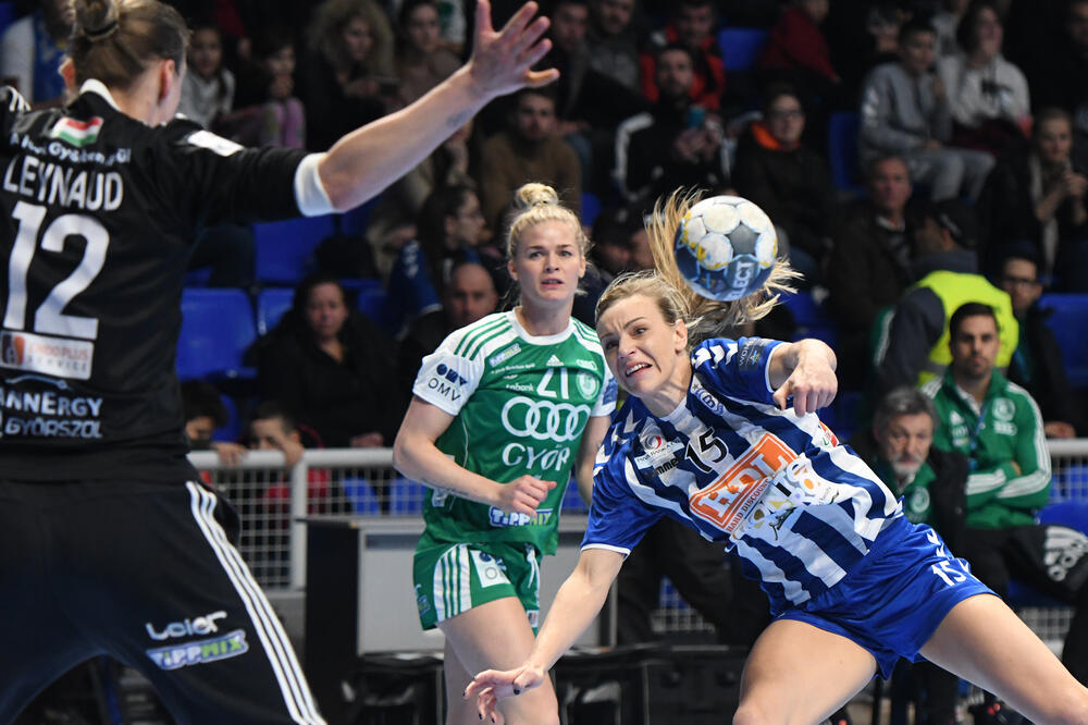 Barbara Lazović na utakmici sa Đerom, Foto: Savo Prelević