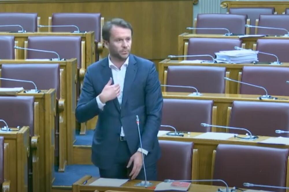 Konjević, Foto: Screenshot/Skupština Crne Gore