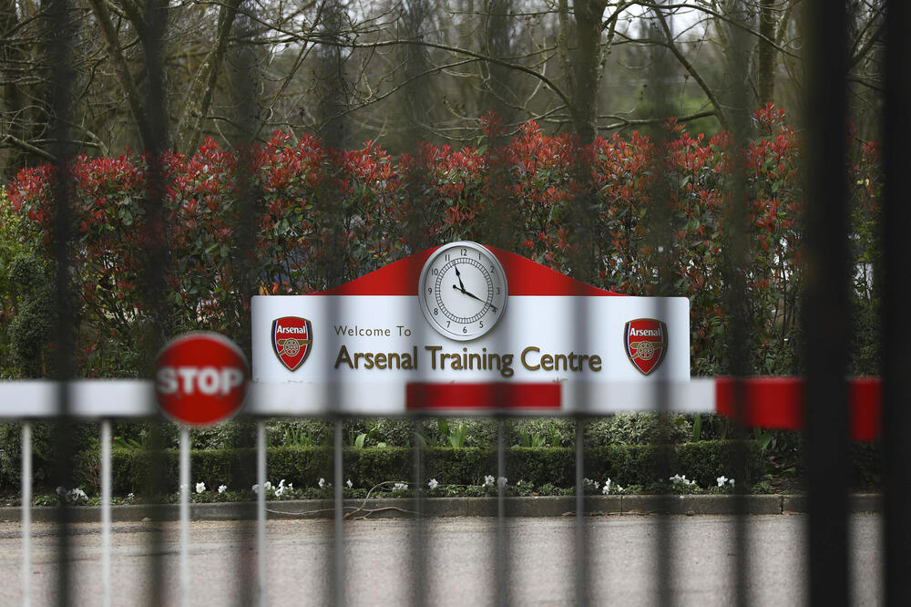 Trening centar Arsenala bio je zatvoren od 13. marta, Foto: Bradley Collyer